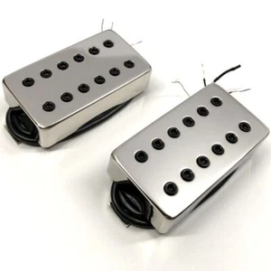 Bare Knuckle Warpig Humbucker Pickup Set, Ceramic, Chrome Covers, Black Bolts - Picture 1 of 1