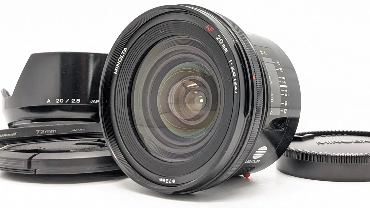 Minolta f/2.8 20mm Focal Camera Lenses for sale | eBay