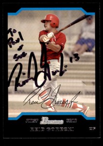 2004 Bowman - Reid Gorecki - On Card Autograph