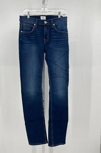Hudson Mens Byron Slim Straight Jeans 30 Blue Denim Stretch Classic DKLABE6255 - Picture 1 of 5