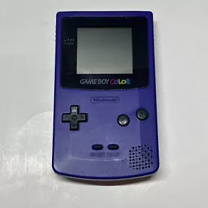 Nintendo GameBoy Game Boy Color weinrot lila Handheld-System - Bild 1 von 7