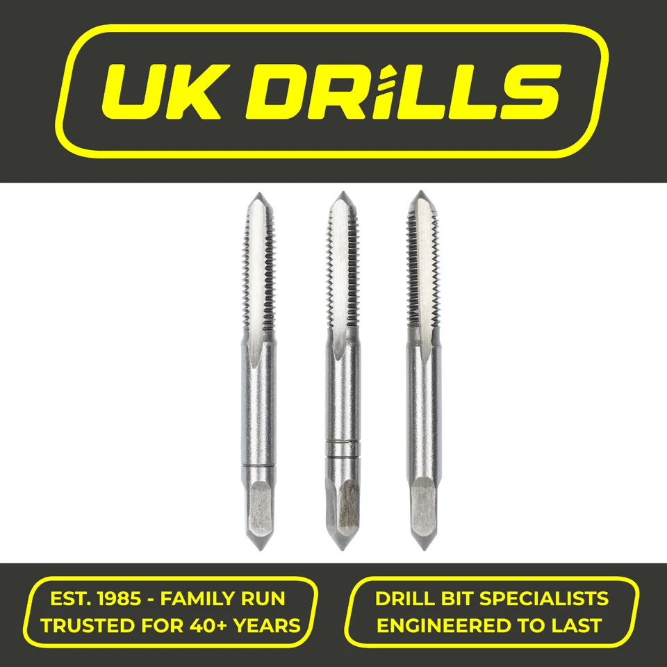 HAND/MACHINE TAPS HSS METRIC - SETS  INDIVIDUAL TAPER, PLUG & BOTTOMING M3-M24  - Image 1 of 1