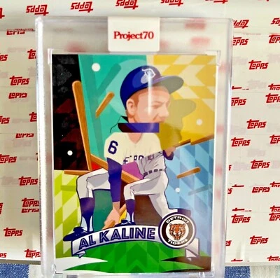 2021 Topps Project 70® Card 68 - 2001 Al Kaline by Pose PR-2395 - Image 1 of 2