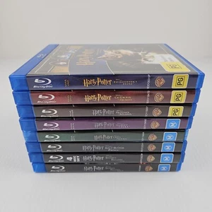Juego completo de 8 películas de Harry Potter The Complete Blu-Ray región libre A B C - Imagen 1 de 23