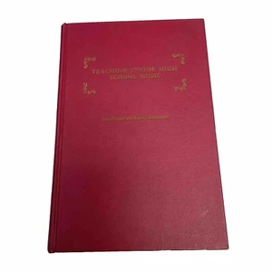 Teaching Junior High School Music Irwin Cooper Karl Kuersteiner 1965 Hardback - Picture 1 of 7