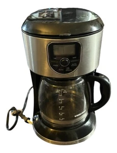 Black+Decker Coffeemaker 12-Cup Programmable Coffee Maker, Silver CM4000S - Picture 1 of 2