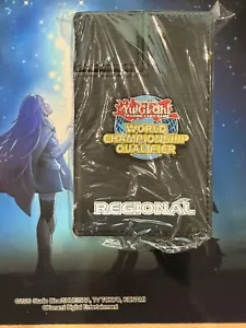 Yugioh 2022 Regional WCQ Deck Box Black NEW SEALED UNUSED - Picture 1 of 1