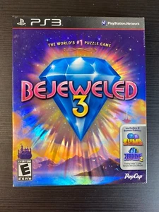 BEJEWELED 3  PS3 PlayStation 3 Game with Box - Picture 1 of 4