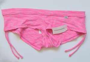 WICKED WEASEL Sexy 576 booty shorts Bikini Multi Pink ~ Size Medium ~ BNWT - Picture 1 of 3