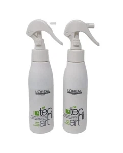 2 Pack - L'Oreal Thermo Fixing Spray For Thick Hair Tecni Art Force 4 125 mL - Picture 1 of 2