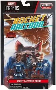 MARVEL LEGENDS ROCKET RACCOON AND GROOT 3 3/4-INCH SCALE COMIC 2-PACK FIGURES - Picture 1 of 3