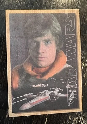 2022 Topps Star Wars Masterwork LUKE SKYWALKER - A New Hope OT-22 Wood /10!!!! - Image 1 of 2