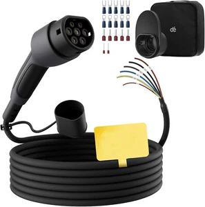 DeAccessories Charging Cable, 11 kW, 3-phase, 16 A, 10 Metres - Zdjęcie 1 z 6