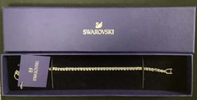 Swarovski Imber Emily Tennis Bracelet Round Cut, White, Rhodium Plated 1808960 - Image 1 of 4