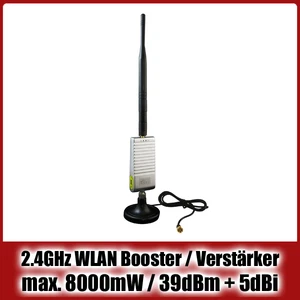 2.4 GHz WiFi Booster / WLAN Verstärker / Signalverstärker | max. 8000mW / 39dBm - Bild 1 von 1