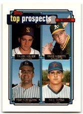 1992 TOPPS FRANK BOLICK/CRAIG PAQUETTE/TOM REDINGTON/PAUL RUSSO SEATTLE