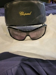 Gorgeous Chopard Sunglasses Women Designer Embellished Black - Picture 1 of 13