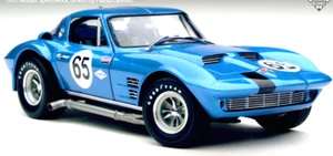 Exoto 1/18 1963 Chevy Corvette Grand Sport Coupé #65 Nassau Hall/Pabst/Kanone - Bild 1 von 12