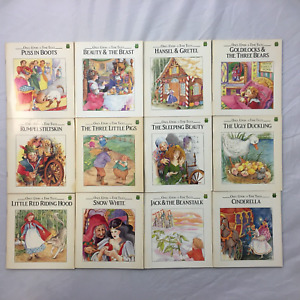 Once Upon a Time Tales Book Lot of 12 Paperbacks Adapted by Jane Jerrard - Good