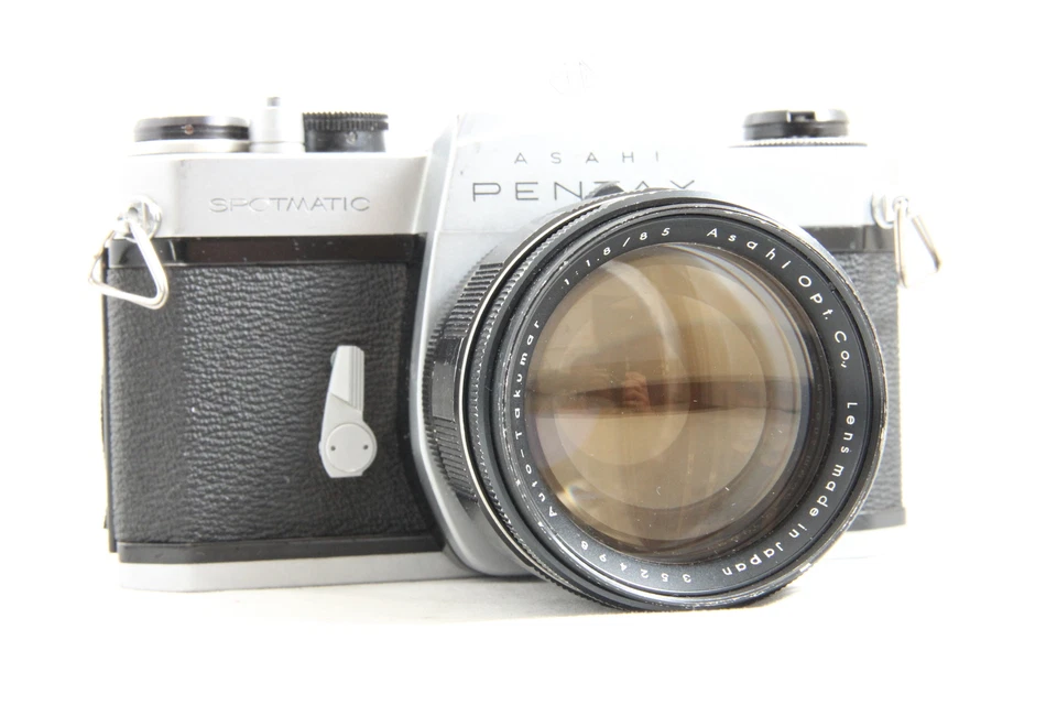 Cámara réflex Pentax Spotmatic SP 35mm con coche Takumar 85mm F1.8 *4221 Foto 1 de 4