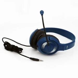 Auriculares estéreo Avid 2AE55BL Education AE-55 sobre la cabeza con lata de ruido micrófono 3,5 mm - Imagen 1 de 3