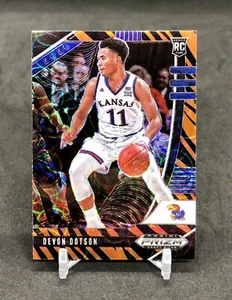 2020 Prizm DP Devon Dotson TIGER STRIPE PRIZM SSP CASE HIT Rookie Card #72 📈 - Picture 1 of 12