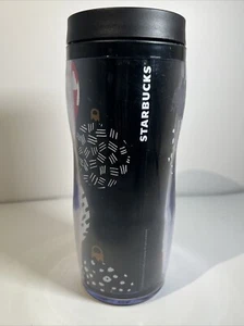 Tazza da viaggio caffè design ornamento natalizio Starbucks 2016 16 oz bicchiere acrilico - Foto 1 di 11