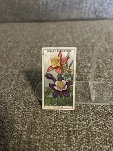 Wills’s Zigaretten Tabakkarte W.D. & HO Wills Gartenblumen #4 Aquilegien - Bild 1 von 2