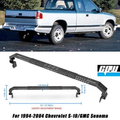 Adjustable Universal Truck Bed Cross Bar For 1994-2004 Chevrolet S-10/GMC Sonoma Foto 1 de 4