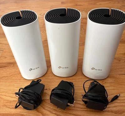 TP-Link Deco HC4 AC1200 Whole Home Mesh Wi-Fi System - White - 3 Pack - Image 1 of 4