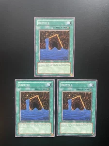 Yugioh Recycle IOC-041 1st Edition Common LP/MP X3 - Picture 1 of 2