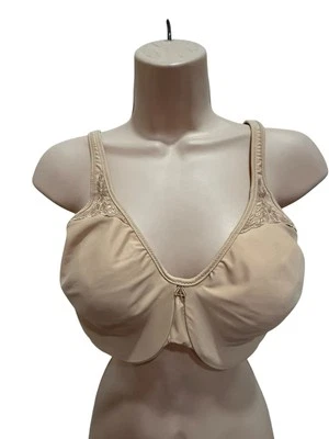 Sujetador Bali Passion for Comfort Minimizer con aros 3385 beige suave bronceado nude 34DD Foto 1 de 4