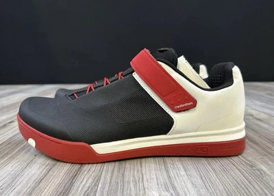 Crankbrothers Mallet Speedlace + Correa MTB Zapatos 11.5 Rojo Negro Blanco Nuevo Foto 1 de 4