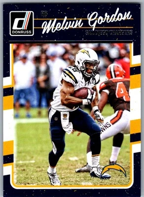 2016 Donruss Melvin Gordon San Diego Chargers #247 - Image 1 of 2