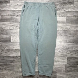 Yeezy Season 6 Gray Sweatpants Mens L / 36w Kanye West Joggers Blank Oversized - Picture 1 of 7