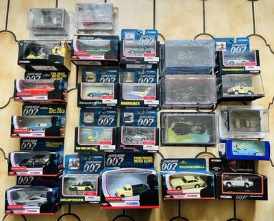 Huge Batman James Bond 007 Tin Tin Tv Corgi Eaglemoss Diecast Model Job Lot - Image 1 of 4