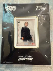 Prendedor exclusivo de Luke Skywalker Star Wars Celebration 2025 Japón Topps - Imagen 1 de 1