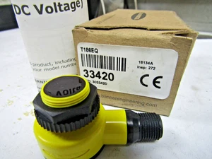 ✌️NEW BANNER T186EQ MINIBEAM PHOTO ELECTRIC SENSOR 10-30VDC 4 WIRE 33420 - Picture 1 of 3
