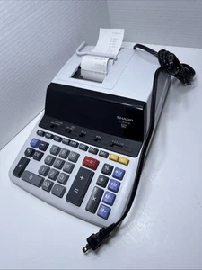 Sharp EL-2630PIII Electronic Printing Calculator Adding Machine Tested+Working - Picture 1 of 24