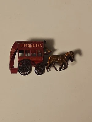 Matchbox Lesney Models of Yesteryear No. 12 Horse Bus Lipton's Tea No Box - Image 1 of 4