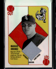 2003 Topps Chrome #BBCR-MO Magglio Ordonez  Blue Backs Relics Refractors