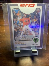 2022 Topps Heritage Jarren Duran RC On Card Autograph Boston Red Sox (ROA-JD)