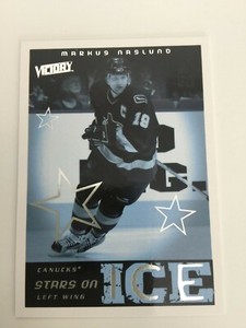 2005-06 Upper Deck Victory - Stars on Ice #SI44 - Markus Naslund Canucks MINT
