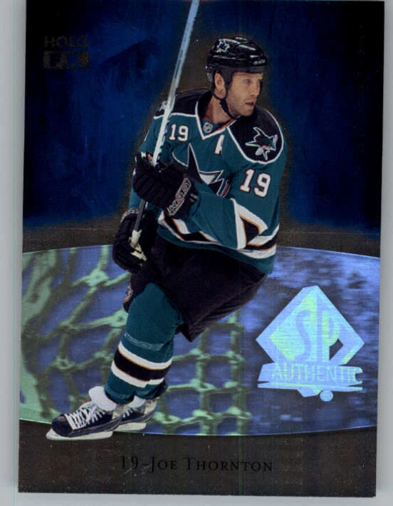 2007-08 SP Authentic Holoview FX #FX16 Joe Thornton (ref 163165) - Image 1 of 2