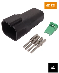TE DT04-4P-CE02-KIT DEUTSCH DT 4-Wege BUCHSE STECKER PINS Stecker Kit - Bild 1 von 1
