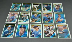 Tarjetas coleccionables de deportes de béisbol 1988 Topps MLB Seattle Mariners - tu elección - Imagen 1 de 34