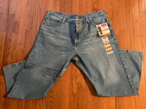 Wrangler Five Star Premium Denim Herren Jeans 44 x 30 Relaxed Fit Baumwolle Neu mit Etikett - Bild 1 von 4