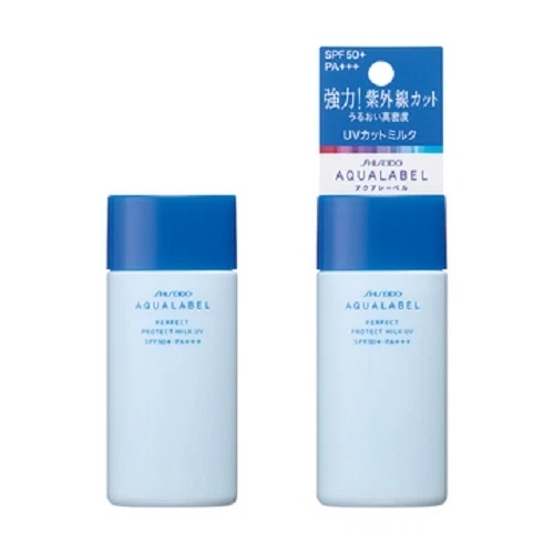 Made in Vietnam Shiseido AQUALABEL Perfect Protect Milk UV 45ml /  SPF50+ PA+++ - image 1 of 1