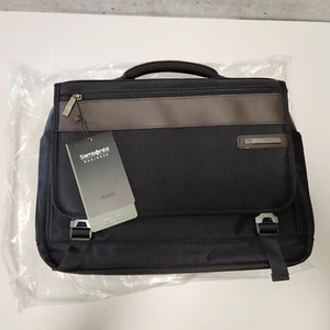 NWT SAMSONITE Business Kombi Flap Briefcase Laptop Bag - Picture 1 of 21