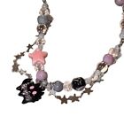 Trendy Star Necklace Pendant Necklace Stylish Beads Necklace Chain Necklace